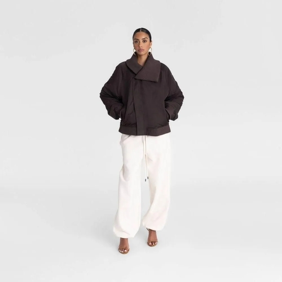 NWT KBB By Kahlana The Shawl Collar Jacket In Brown XL - Picture 3 of 3